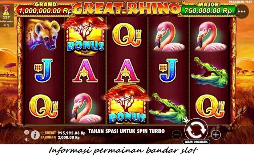 Informasi permainan bandar slot
