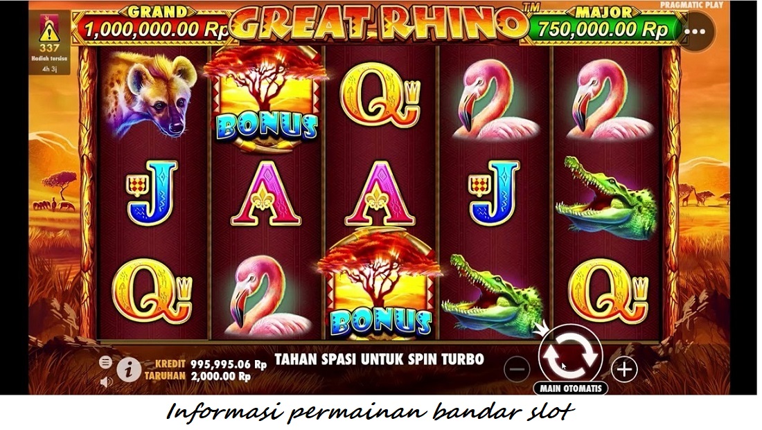 Informasi permainan bandar slot